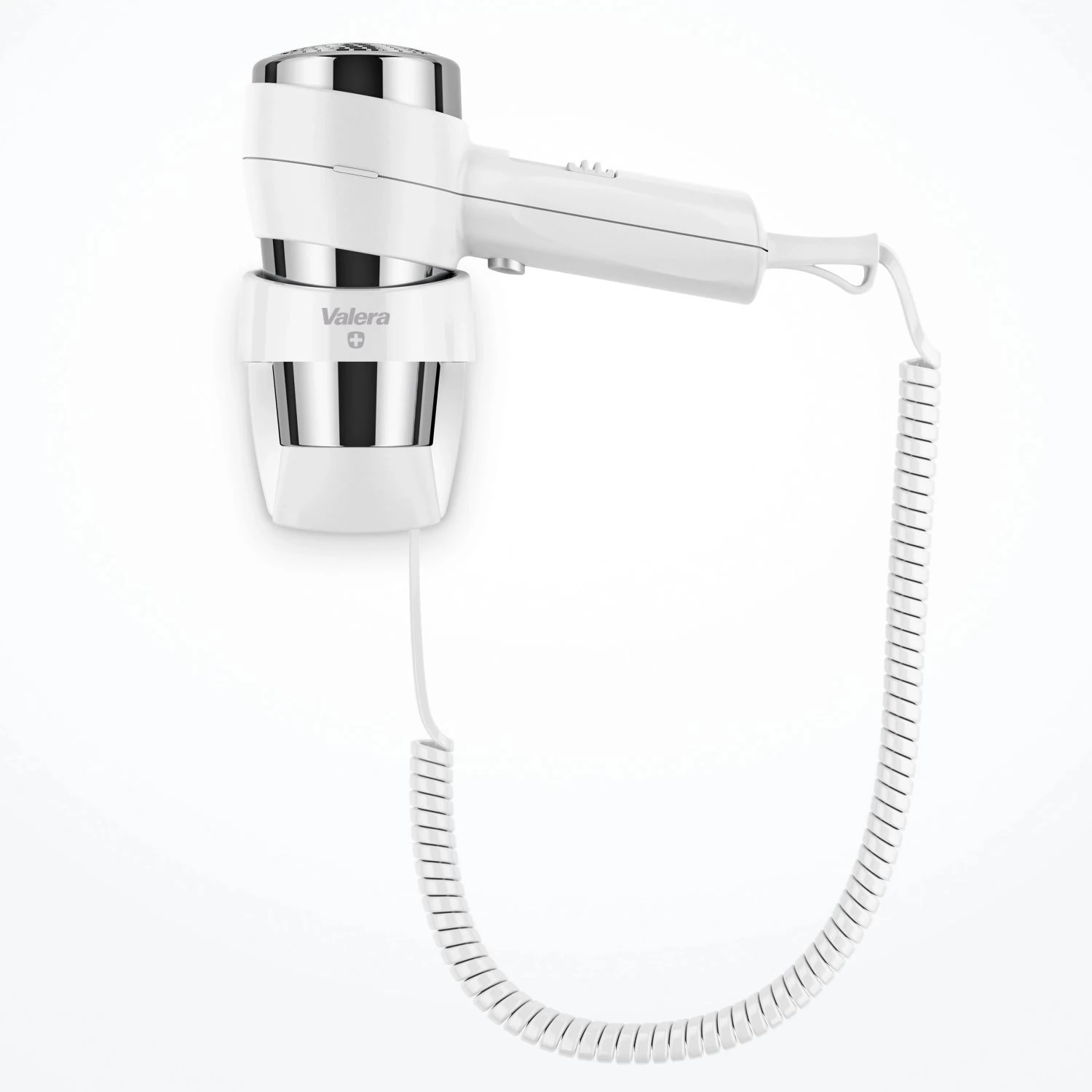 Фен Валера для гостиниц с настенным держателем (Valera Action Super Plus White/Chrome)